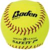 BADEN SAFETY SOFTBALL 12" YELLOW