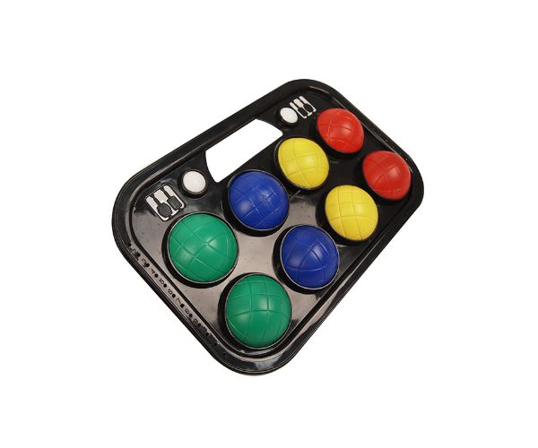 BOULE SET COLOURED PLASTIC – IN CASE