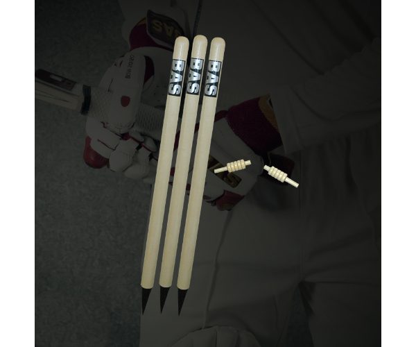 BAS CRICKET STUMP SET – CLUB WITH FERRULE