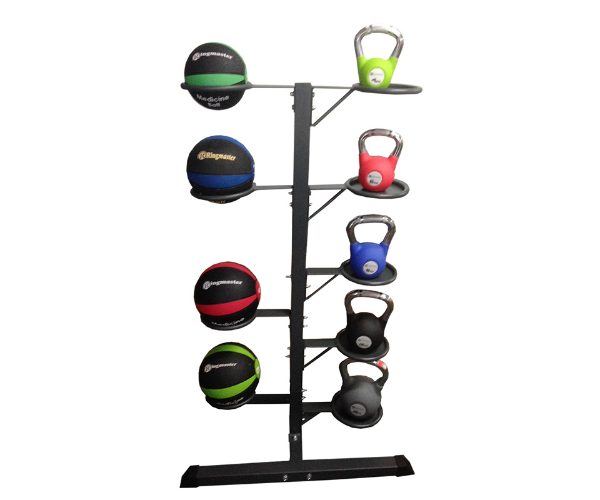 RINGMASTER MEDICINE BALL AND KETTLE BELL STAND