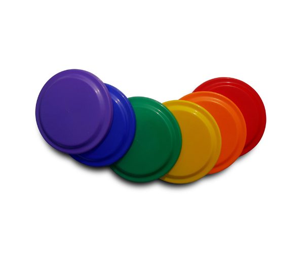 FRISBEE – SET OF 6 COLOURS