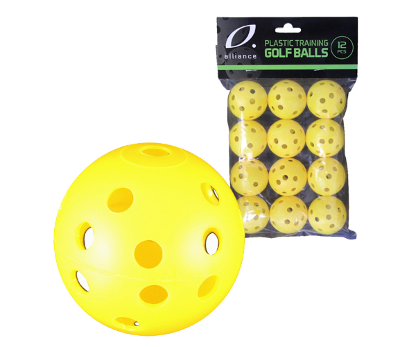PLASTIC TRAINING GOLF BALL 40MM – 12 Pack PLASTIC TRAINING GOLF BALL 40MM – 12 Pack