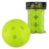 PLASTIC TRAINING SOFTBALL 90MM - 6 Pack