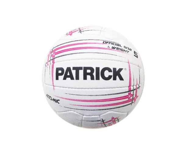 PATRICK NETBALL ATOMIC PINK / BLACK – SIZE 5