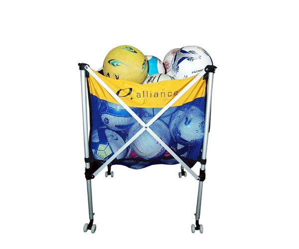 FOLDABLE BALL CART (TOTE) – ALUMINIUM