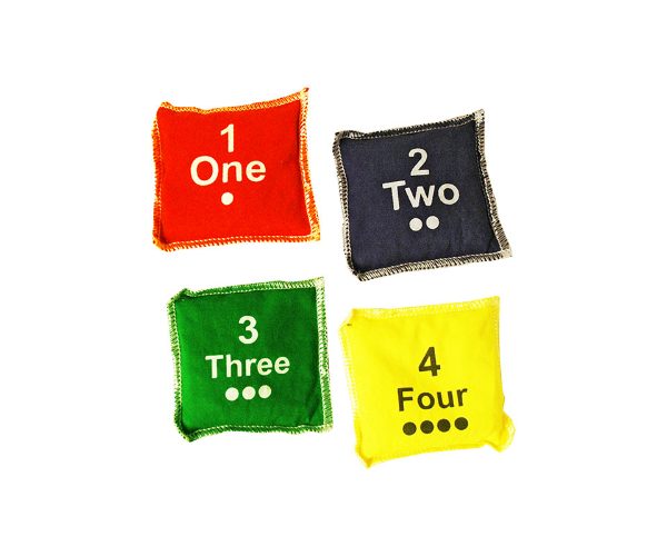 COTTON BEAN BAG SET – NUMBERS 1 TO 10
