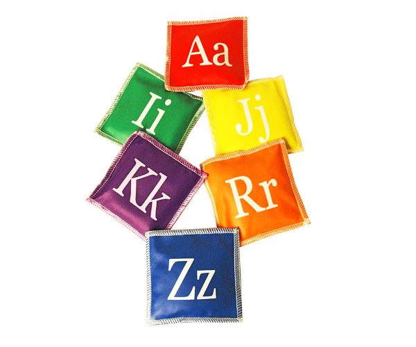 VINYL BEAN BAG SET – ALPHABET A-Z