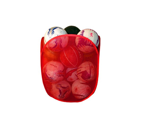 PATRICK POP UP BALL BIN – RED