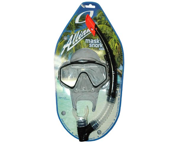 MASK AND SNORKEL SET SILICONE SENIOR