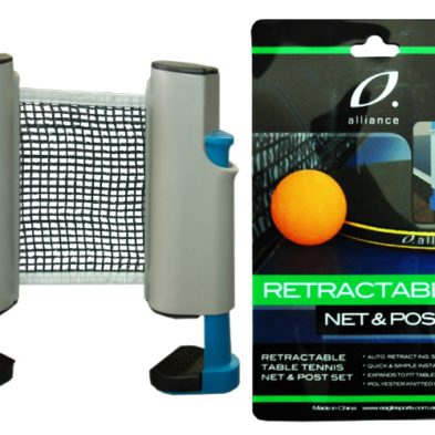 ALLIANCE RETRACTABLE NET AND POST SET