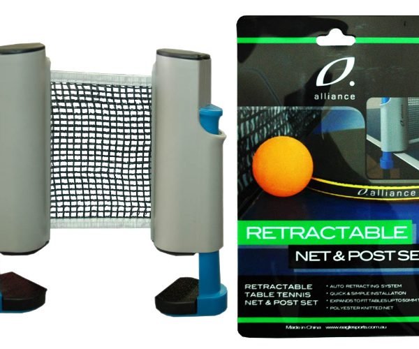 ALLIANCE RETRACTABLE NET AND POST SET