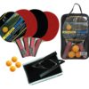 ALLIANCE 4 PLAYER ECLIPSE TABLE TENNIS SET