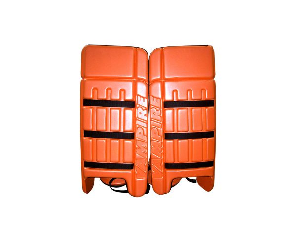 HOCKEY GOAL KEEPER LEGGUARDS & KICKERS V6K – ORANGE