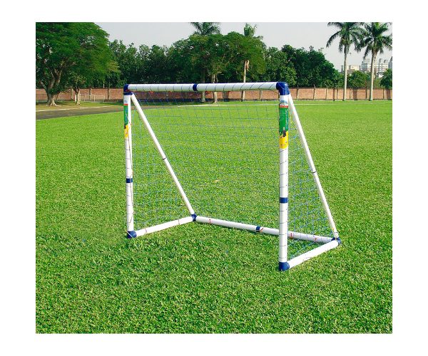 OUTDOOR PLAY SOCCR GOAL NEW STRUCTURE DELUXE