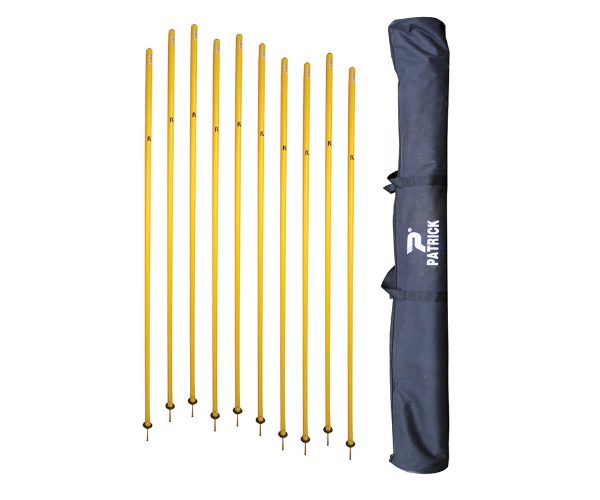 AGILITY POLE 1PC FIXED BASE SET OF 10