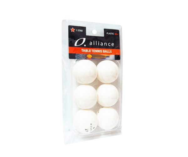 TABLE TENNIS BALLS 40+ ABS – 1 STAR