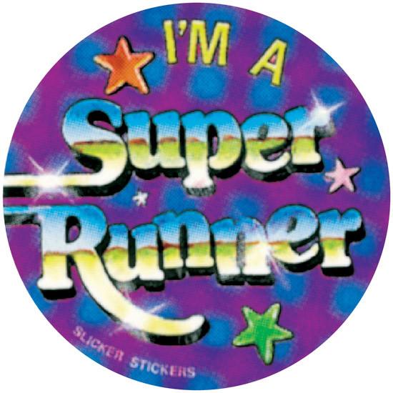I’M A SUPER RUNNER STICKER