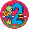 2nd Place Frog Sticker