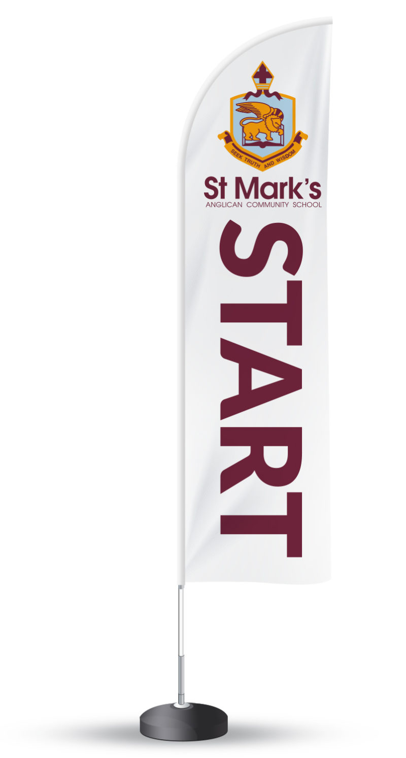 Feather Banner Pack - Double Sided