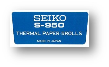 SEIKO THERMAL PAPER - BOX 5 ROLLS - Fair Play Sports