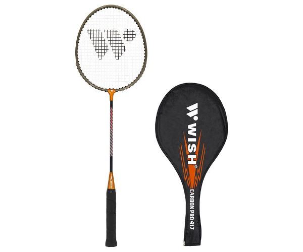 WISH BADMINTON RACQUET – CARBON PRO 417