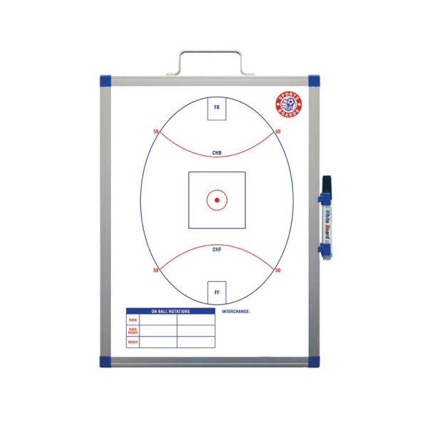AFL DELUXE COACHING BOARD 45x60cm